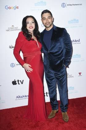 Brenda Victoria Castillo, Wilmer Valderrama at arrivals for The National Hispanic Media Coalition (NHMC) Impact Awards Gala, Beverly Hilton Hotel, Beverly Hills, CA, April 24, 2026. Photo By: Elizabeth Goodenough Everett Collection The National Hispanic Media Coalition (NHMC) Impact Awards Gala PUBLICATIONXNOTxINxCANxCHNxFRAxITAxJPNxNORxPOLxRUSxESPxUKxUSA