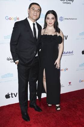 Chris Estrada, Isabella Gomez at arrivals for The National Hispanic Media Coalition (NHMC) Impact Awards Gala, Beverly Hilton Hotel, Beverly Hills, CA, April 24, 2026. Photo By: Elizabeth Goodenough Everett Collection The National Hispanic Media Coalition (NHMC) Impact Awards Gala PUBLICATIONXNOTxINxCANxCHNxFRAxITAxJPNxNORxPOLxRUSxESPxUKxUSA
