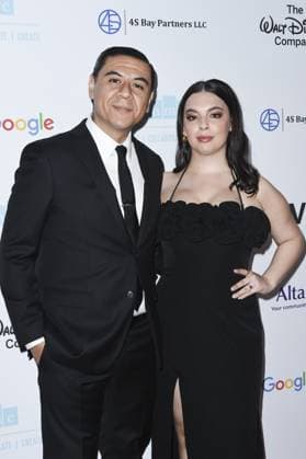 Chris Estrada, Isabella Gomez at arrivals for The National Hispanic Media Coalition (NHMC) Impact Awards Gala, Beverly Hilton Hotel, Beverly Hills, CA, April 24, 2026. Photo By: Elizabeth Goodenough Everett Collection The National Hispanic Media Coalition (NHMC) Impact Awards Gala PUBLICATIONXNOTxINxCANxCHNxFRAxITAxJPNxNORxPOLxRUSxESPxUKxUSA