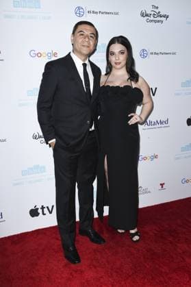 Chris Estrada, Isabella Gomez at arrivals for The National Hispanic Media Coalition (NHMC) Impact Awards Gala, Beverly Hilton Hotel, Beverly Hills, CA, April 24, 2026. Photo By: Elizabeth Goodenough Everett Collection The National Hispanic Media Coalition (NHMC) Impact Awards Gala PUBLICATIONXNOTxINxCANxCHNxFRAxITAxJPNxNORxPOLxRUSxESPxUKxUSA