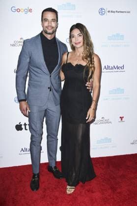 Erica Cedeno, Matt Cedeno at arrivals for The National Hispanic Media Coalition (NHMC) Impact Awards Gala, Beverly Hilton Hotel, Beverly Hills, CA, April 24, 2026. Photo By: Elizabeth Goodenough Everett Collection The National Hispanic Media Coalition (NHMC) Impact Awards Gala PUBLICATIONXNOTxINxCANxCHNxFRAxITAxJPNxNORxPOLxRUSxESPxUKxUSA