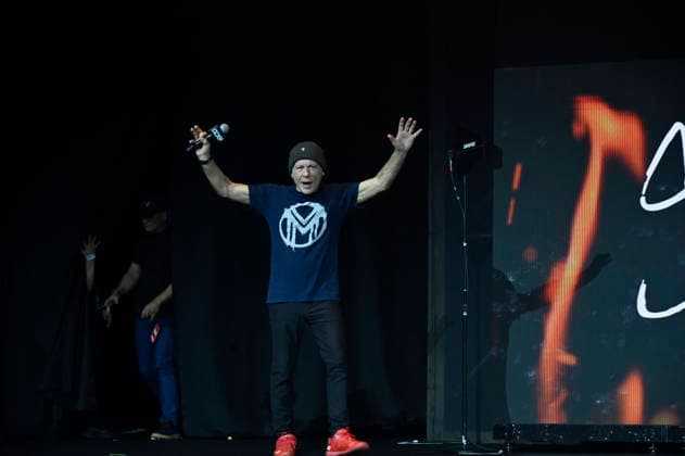 April 24, 2026, Mexico City, Ciudad de Mexico, Mexico: Bruce Dickinson attends a keynote address as part of pop culture festival CCXP Comic Con Experience at Centro Banamex on April 24, 2026 in Mexico City, Mexico. Mexico City Mexico - ZUMAe321 20260424_zea_e321_047 Copyright: xCarlosxTischlerx