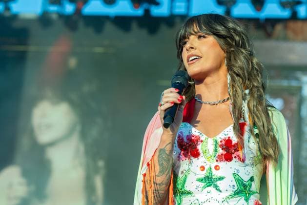 April 24, 2026, Indio, California, U.S: Musician ELLA LANGLEY during Stagecoach Music Festival at Empire Polo Club in Indio, California Indio U.S  - ZUMAs135 20260424_zap_s135_023 Copyright: xDanielxDeSloverx