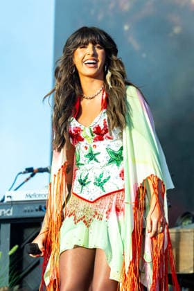 April 24, 2026, Indio, California, U.S: Musician ELLA LANGLEY during Stagecoach Music Festival at Empire Polo Club in Indio, California Indio U.S  - ZUMAs135 20260424_zap_s135_017 Copyright: xDanielxDeSloverx