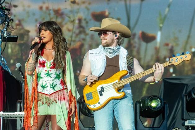 April 24, 2026, Indio, California, U.S: Musician ELLA LANGLEY during Stagecoach Music Festival at Empire Polo Club in Indio, California Indio U.S  - ZUMAs135 20260424_zap_s135_016 Copyright: xDanielxDeSloverx