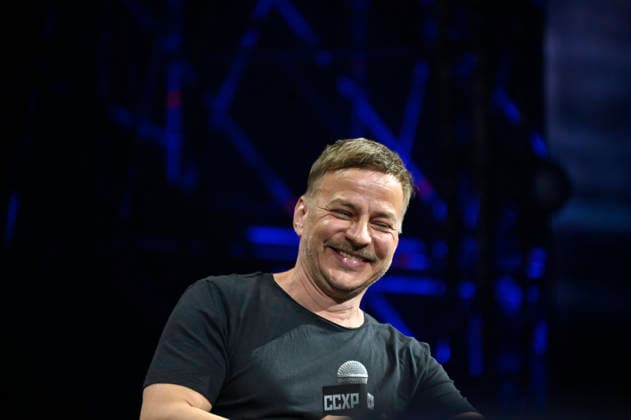 April 24, 2026, Mexico City, Ciudad de Mexico, Mexico: Tom Wlaschiha speaks during a conference as part of pop culture festival CCXP Comic Con Experience at Centro Banamex on April 24, 2026 in Mexico City, Mexico. Mexico City Mexico  - ZUMAe321 20260424_zea_e321_020 Copyright: xCarlosxTischlerx