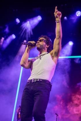 April 24, 2026, Indio, California, U.S: DAN SMYERS of Dan + Shay during Stagecoach Music Festival at Empire Polo Club in Indio, California Indio U.S  - ZUMAs135 20260424_zap_s135_114 Copyright: xDanielxDeSloverx