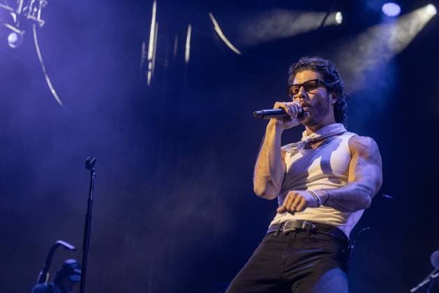 April 24, 2026, Indio, California, U.S: DAN SMYERS of Dan + Shay during Stagecoach Music Festival at Empire Polo Club in Indio, California Indio U.S  - ZUMAs135 20260424_zap_s135_117 Copyright: xDanielxDeSloverx