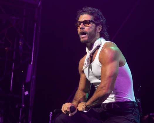 April 24, 2026, Indio, California, U.S: DAN SMYERS of Dan + Shay during Stagecoach Music Festival at Empire Polo Club in Indio, California Indio U.S  - ZUMAs135 20260424_zap_s135_108 Copyright: xDanielxDeSloverx