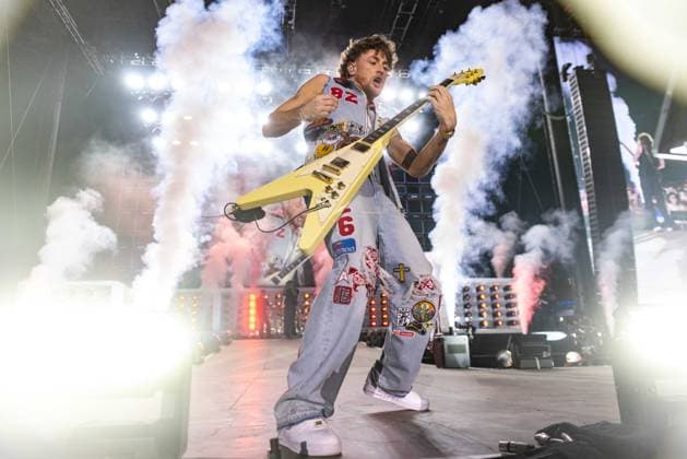 April 24, 2026, Indio, California, U.S: BAILEY ZIMMERMAN during Stagecoach Music Festival at Empire Polo Club in Indio, California Indio U.S  - ZUMAs135 20260424_zap_s135_060 Copyright: xDanielxDeSloverx