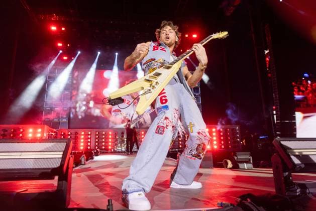 April 24, 2026, Indio, California, U.S: BAILEY ZIMMERMAN during Stagecoach Music Festival at Empire Polo Club in Indio, California Indio U.S  - ZUMAs135 20260424_zap_s135_061 Copyright: xDanielxDeSloverx
