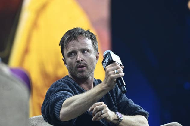 CCXP Comic Con Experience at Centro Banamex on day 1 Featuring: Aaron Paul Where: Mexico City, Mexico When: 24 Apr 2026 Credit: Carlos Tischler EyePix INSTARimages EDITORIAL USE ONLY. NOT FOR USE BY NEWSPAPERS BASED IN THE UK. Copyright: xx instar55643659