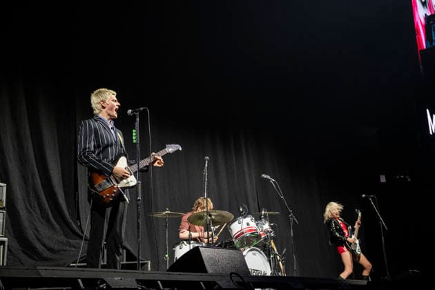 The Molotovs performing live at The O2, London 24 April 2026 The Molotovs performing live at The O2, London 24 April 2026 Matt Cartlidge, singer, guitarist The Molotovs are an English rock band from London. It consists of the Cartlidge teenage siblings. The band was formed in 20 and initially consisted of the Cartlidge siblings as well as a drummer. Originally called The Mocktales, they adopted their current name a year later, which refers both to the Molotov cocktail and to the band s rebellious energy . With all concert venues closed due to the pandemic, The Molotovs played their first gigs on streets and in parks across London. This allowed them to circumvent the age restrictions of some clubs. The band s aim was to reflect their ador  Copyright: xDafyddxOwenx xAvalonx 1094258179