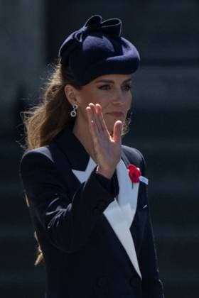 Anzac Day commemoration ceremony held in UK LONDON, UNITED KINGDOM - APRIL 25: Catherine Elizabeth Middleton, Princess of Wales attends a memorial ceremony held to mark Anzac Day at Westminster Abbey, in London, the capital of United Kingdom, on April 25, 2026. Rasid Necati Aslim Anadolu London United Kingdom. Editorial use only. Please get in touch for any other usage.  Copyright: x2026xAnadoluxRasidxNecatixAslimx