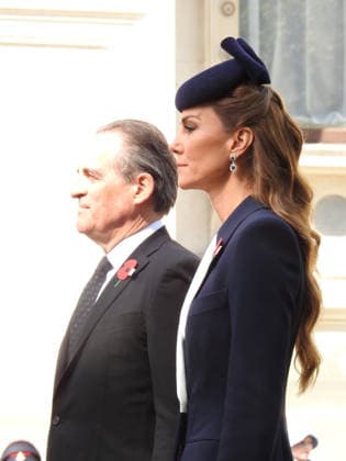 Princess of Wales attends Anzac Day service at the Cenotaph in London London, UK. 25 April 2026. The Princess of Wales attends the Anzac Day Wreath Laying and Parade Service at the Cenotaph, where she laid a wreath on behalf of the King to honour Australian and New Zealand servicemen and women., Credit:Alexander Seale Avalon united kingdom, London  Copyright: xAlexanderxSealex xAvalonx 1094275531