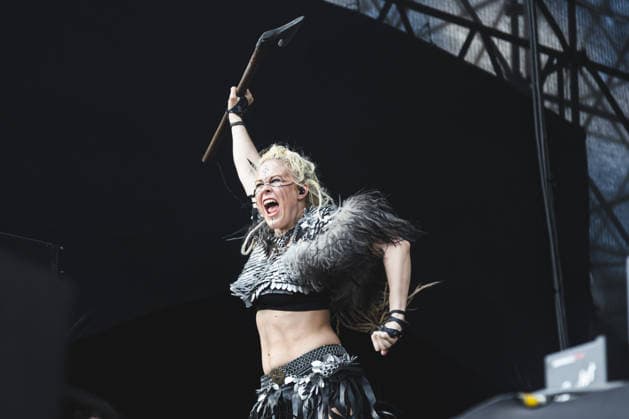 SaO PAULO, SP - 25.04.2026: BANGERS OPEN AIR 2026 - The German band Feuerschwanz performs on the Ice Stage at the Bangers Open Air 2026 festival held at the Memorial da AmÃ rica Latina on the afternoon of this Saturday (25) x2931557x  YurixMurakami