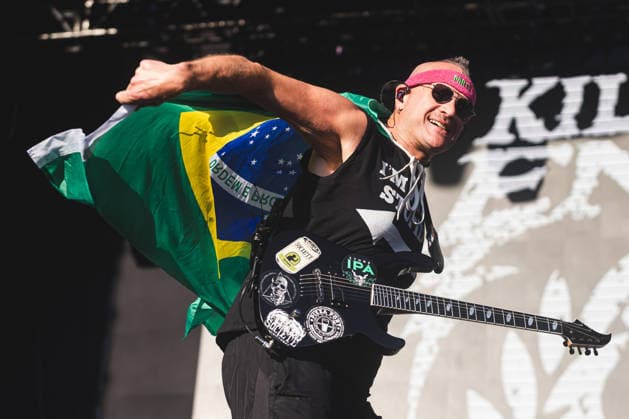 SaO PAULO, SP - 25.04.2026: BANGERS OPEN AIR 2026 - The band Killswitch Engage performs on the Ice Stage at the Bangers Open Air 2026 festival held at the Memorial da AmÃ rica Latina on the afternoon of this Saturday (25) x2931839x  YurixMurakami