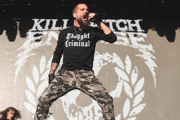 SaO PAULO, SP - 25.04.2026: BANGERS OPEN AIR 2026 - The band Killswitch Engage performs on the Ice Stage at the Bangers Open Air 2026 festival held at the Memorial da AmÃ rica Latina on the afternoon of this Saturday (25) x2931840x  YurixMurakami