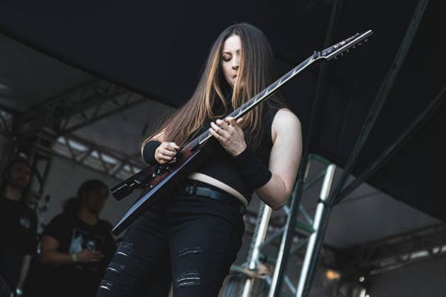 SaO PAULO, SP - 25.04.2026: BANGERS OPEN AIR 2026 - The death metal band Crypta performs on the Sun Stage at the Bangers Open Air 2026 festival held at the Memorial da AmÃ rica Latina on the afternoon of this Saturday (25) x2931885x  YurixMurakami