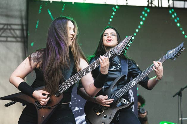 SaO PAULO, SP - 25.04.2026: BANGERS OPEN AIR 2026 - The death metal band Crypta performs on the Sun Stage at the Bangers Open Air 2026 festival held at the Memorial da AmÃ rica Latina on the afternoon of this Saturday (25) x2931886x  YurixMurakami