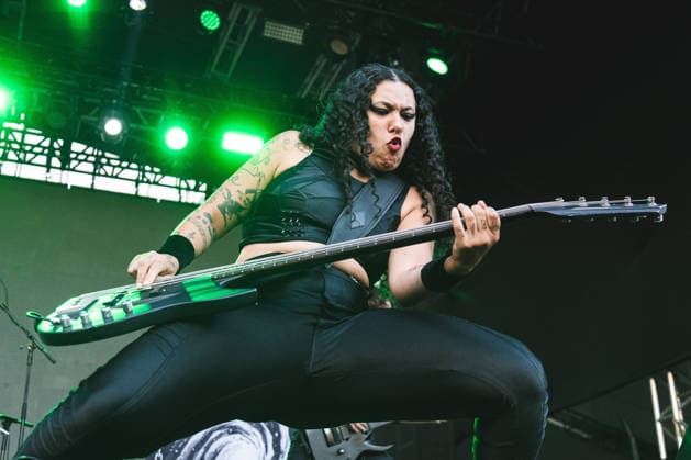 SaO PAULO, SP - 25.04.2026: BANGERS OPEN AIR 2026 - The death metal band Crypta performs on the Sun Stage at the Bangers Open Air 2026 festival held at the Memorial da AmÃ rica Latina on the afternoon of this Saturday (25) x2931892x  YurixMurakami