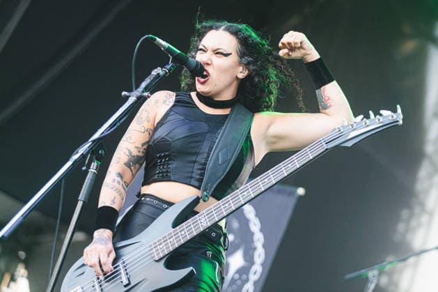 SaO PAULO, SP - 25.04.2026: BANGERS OPEN AIR 2026 - The death metal band Crypta performs on the Sun Stage at the Bangers Open Air 2026 festival held at the Memorial da AmÃ rica Latina on the afternoon of this Saturday (25) x2931896x  YurixMurakami
