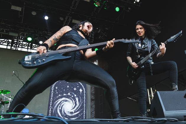 SaO PAULO, SP - 25.04.2026: BANGERS OPEN AIR 2026 - The death metal band Crypta performs on the Sun Stage at the Bangers Open Air 2026 festival held at the Memorial da AmÃ rica Latina on the afternoon of this Saturday (25) x2931903x  YurixMurakami