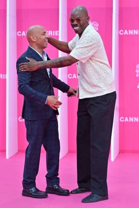 Pink Carpet - The 9th Canneseries International Festival - Day 3. FC CANNES, FRANCE - APRIL 25 Éric Judor and Jean-Pascal Zadi attends Day Three of the 9th Canneseries International Festival on April 25, 2026 in Cannes, France. Photo by Franck Castel ABACAPRESS.COM Cannes France  Copyright: xCastelxFranck ABACAx