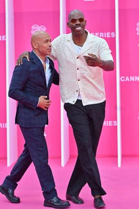 Pink Carpet - The 9th Canneseries International Festival - Day 3. FC CANNES, FRANCE - APRIL 25 Éric Judor and Jean-Pascal Zadi attends Day Three of the 9th Canneseries International Festival on April 25, 2026 in Cannes, France. Photo by Franck Castel ABACAPRESS.COM Cannes France  Copyright: xCastelxFranck ABACAx