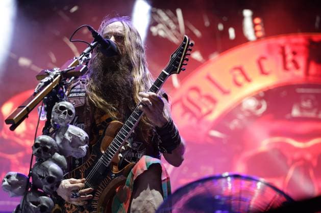 RECORD DATE NOT STATED black label society faz show no bangers open air Sao Paulo (SP), April 25, 2026 - Bangers Open Air Music SP - Black Label Society performs during the first day of the Bangers Open Air festival this Saturday, the 25th, at the Memorial da America Latina in Sao Paulo. This is the biggest metal festival in Brazil, featuring big names in heavy rock from the national and international scene.(Foto: Fabricio Bomjardim Thenews2 imago images) black label society faz show no bangers open air  Copyright: xFabricioxBomjardimx