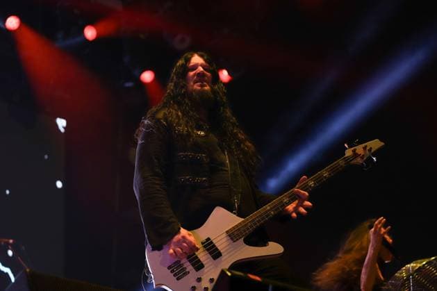 RECORD DATE NOT STATED Arch Enemy performs at Bangers Open Air. Sao Paulo (SP), 04 25 2026 - Bangers Open Air Music SP - Arch Enemy performs during the first day of the Bangers Open Air festival this Saturday, the 25th, at the Memorial da America Latina in Sao Paulo. This is the biggest metal festival in Brazil, featuring big names in heavy rock from the national and international scene.(Foto: Fabricio Bomjardim Thenews2 imago images) Arch Enemy performs at Bangers Open Air.  Copyright: xFabricioxBomjardimx
