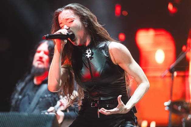 SaO PAULO, SP - 25.04.2026: BANGERS OPEN AIR 2026 - The band Arch Enemy performs on the Hot Stage at the Bangers Open Air 2026 festival held at the Memorial da AmÃ rica Latina on Saturday night (25) x2932095x  YurixMurakami