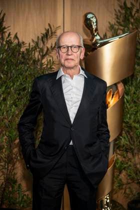 ABB FILMPREISABEND Hermann Weigel as a guest at the nominees evening for the GERMAN FILM PRIZE 2026 at the State Representation of North Rhine-Westphalia on 25 April 2026 in Berlin Berlin Germany