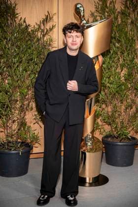 ABB FILMPREISABEND Christian Friedel as guest at the nominees evening for the GERMAN FILM AWARD 2026 at the State Representation of North Rhine-Westphalia on 25 April 2026 in Berlin Berlin Germany