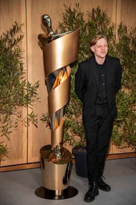 ABB FILMPREISABEND Leonhard Kunz as a guest at the nominees evening for the GERMAN FILM AWARD 2026 at the State Representation of North Rhine-Westphalia on 25 April 2026 in Berlin Berlin Germany