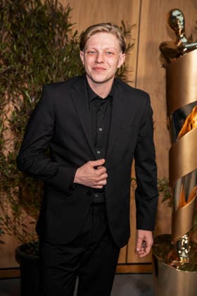 ABB FILMPREISABEND Leonhard Kunz as a guest at the nominees evening for the GERMAN FILM AWARD 2026 at the State Representation of North Rhine-Westphalia on 25 April 2026 in Berlin Berlin Germany