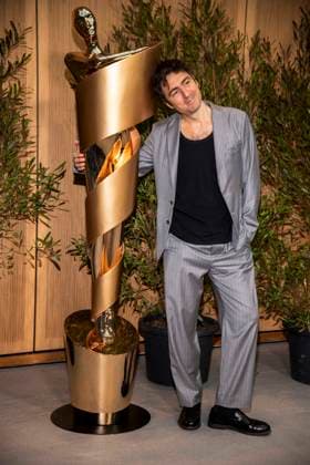 ABB FILMPREISABEND Ilker Catak Director Lola as a guest at the nominees evening for the GERMAN FILM PRIZE 2026 at the State Representation of North Rhine-Westphalia on 25 April 2026 in Berlin Berlin Germany