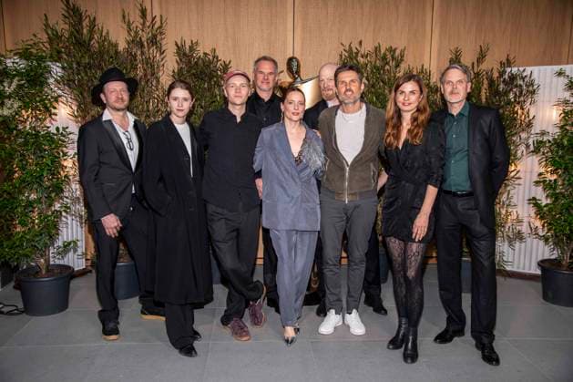 ABB FILM AWARD EVENING Katharina Stark, Bruno Aleaxander, Anne Ratte Polle, Simon Verhoeven and Janine Jackowski as guests at the nominees evening for the GERMAN FILM AWARD 2026 at the State Representation of North Rhine-Westphalia on April 25, 2026 in Berlin Berlin Germany