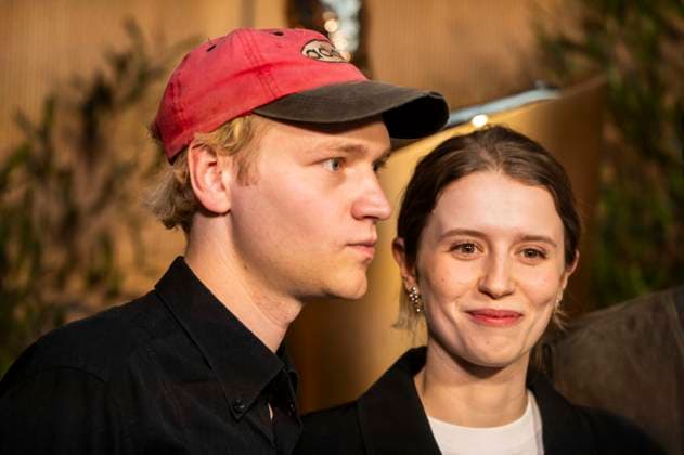 ABB FILM AWARD EVENING Bruno Aleaxander and Katharina Stark as guests at the nominees evening for the GERMAN FILM AWARD 2026 at the State Representation of North Rhine-Westphalia on 25 April 2026 in Berlin Berlin Germany