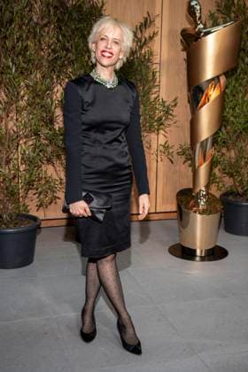 ABB FILMPREISABEND Katja Eichinger as a guest at the nominees evening for the GERMAN FILM AWARD 2026 at the State Representation of North Rhine-Westphalia on 25 April 2026 in Berlin Berlin Germany