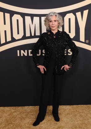 Homeboy Industries 2026 Lo Maximo Awards And Fundraising Gala Los Angeles CA April 25- Jane Fonda. at Homeboy Industries 2026 Lo Maximo Awards And Fundraising Gala at The JW Marriott .A. LIVE in Los Angele on April 25, 2026 Copyright AdMedia Los Angeles CA United States EDITORIAL USE ONLY  Copyright: xx ADx admphotostwo984473