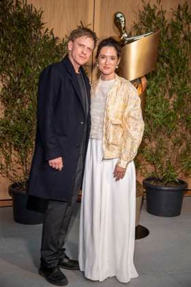 ABB FILMPREISABEND Pit Bukowski Friederike Becht as a guest at the nominees evening for the GERMAN FILM PRIZE 2026 at the State Representation of North Rhine-Westphalia on 25 April 2026 in Berlin Berlin Germany