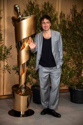 ABB FILMPREISABEND Ilker Catak Director Lola as a guest at the nominees evening for the GERMAN FILM PRIZE 2026 at the State Representation of North Rhine-Westphalia on 25 April 2026 in Berlin Berlin Germany