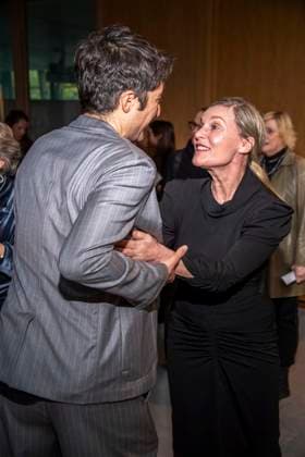 ABB FILMPREISABEND Ilker Catak Nele Mueller Stoefen as a guest at the nominees evening for the GERMAN FILM PRIZE 2026 at the State Representation of North Rhine-Westphalia on 25 April 2026 in Berlin Berlin Germany