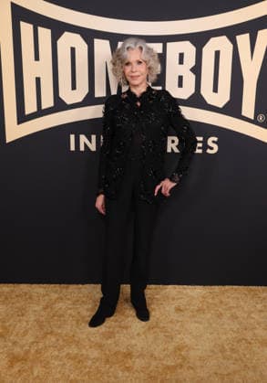 Homeboy Industries 2026 Lo Maximo Awards And Fundraising Gala Los Angeles CA April 25- Jane Fonda. at Homeboy Industries 2026 Lo Maximo Awards And Fundraising Gala at The JW Marriott .A. LIVE in Los Angele on April 25, 2026 Copyright AdMedia Los Angeles CA United States EDITORIAL USE ONLY  Copyright: xx ADx admphotostwo984482
