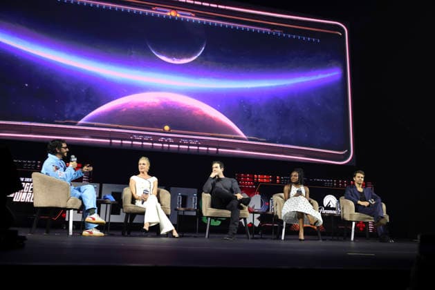 April 25, 2026, Mexico City, Ciudad de Mexico, Mexico: Rebecca Romijn, Ethan Peck, Celia Rose Gooding and Paul Wesley attend the Star Trek: Strange New Worlds conference at pop culture festival CCXP Comic Con Experience at Centro Banamex on April 25, 2026 in Mexico City, Mexico. Mexico City Mexico - ZUMAe321 20260425_zea_e321_158 Copyright: xYamakxPereax