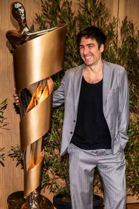 ABB FILMPREISABEND Ilker Catak Director Lola as a guest at the nominees evening for the GERMAN FILM PRIZE 2026 at the State Representation of North Rhine-Westphalia on 25 April 2026 in Berlin Berlin Germany