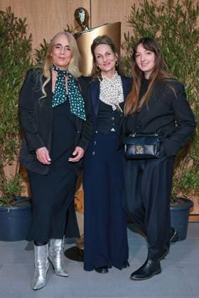 German Film Award, Nominees Evening Irene Höfer, Sabine Lidl, Martina Goedicke Nominees Evening, German Film Award, State Representation of North Rhine-Westphalia, Berlin Date 25 04 2026 Copyright: xx