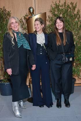 German Film Award, Nominees Evening Irene Höfer, Sabine Lidl, Martina Goedicke Nominees Evening, German Film Award, State Representation of North Rhine-Westphalia, Berlin Date 25 04 2026 Copyright: xx