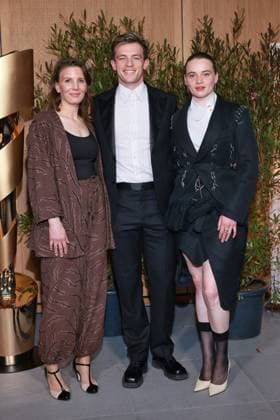 German Film Award, Nominees Evening Mia Meyer, Jannis Niewoehner, Luna Wedler Nominees Evening, German Film Award, State Representation of North Rhine-Westphalia, Berlin Date 25 04 2026 Copyright: xx